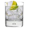 Hampers and Gifts to the UK - Send the Personalised It's... O'Clock Tumbler Glass